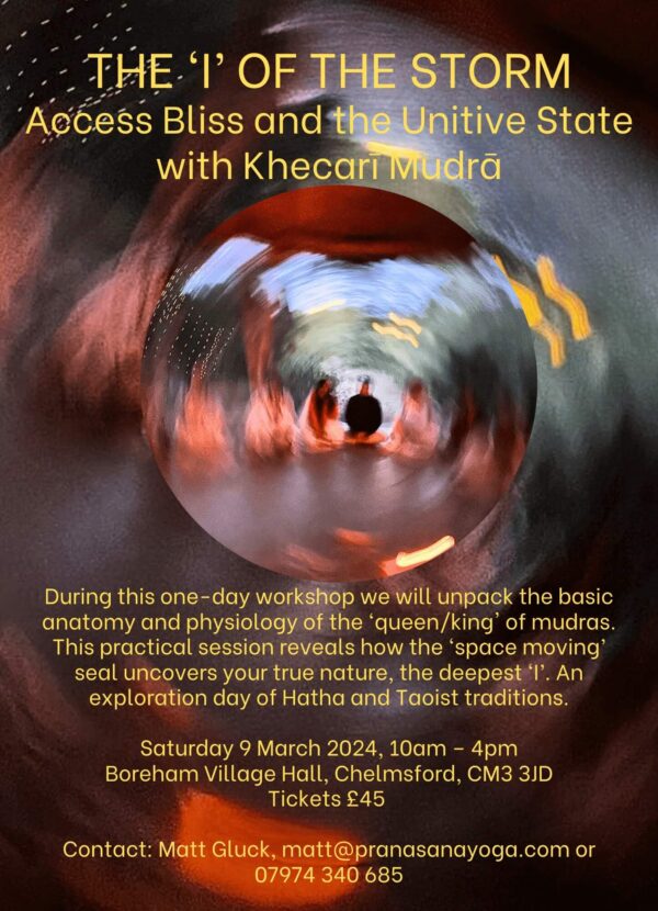 'I' Of The Storm - Khecarī Mudrā Workshop